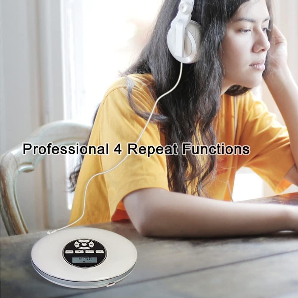Portable CD Player, Gueray Personal CD Player Discman AntiSkip
