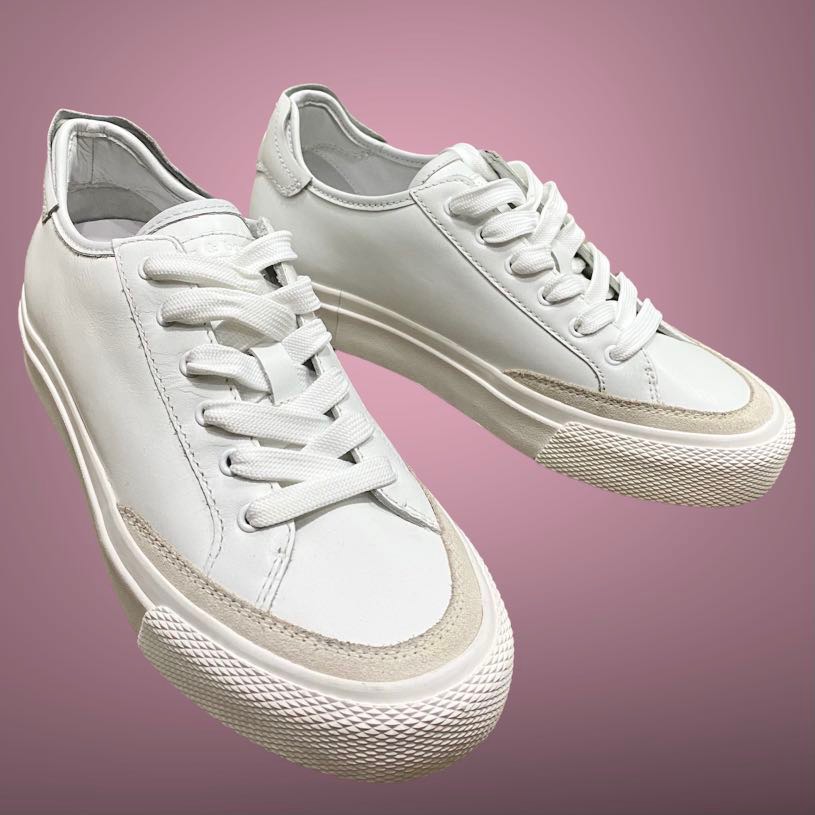 Rag Bone New York platform white Leather Sneakers white shoes
