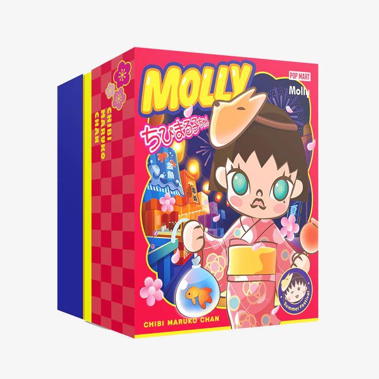 POPMART molly summer festival ちびまる子ちゃん（Ready Stock