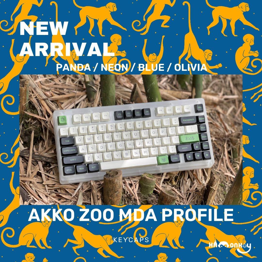 Akko Zoo olivia キーキャップセット MDAプロフィール