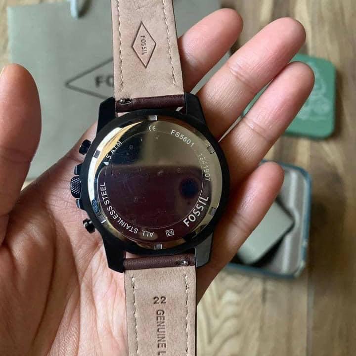 Fossil bowman best sale chronograph