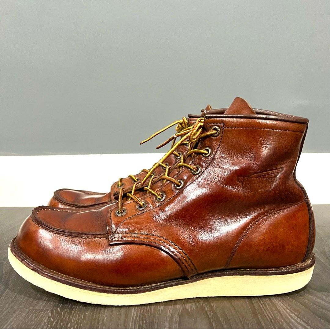 Red wing new arrivals moc toe style