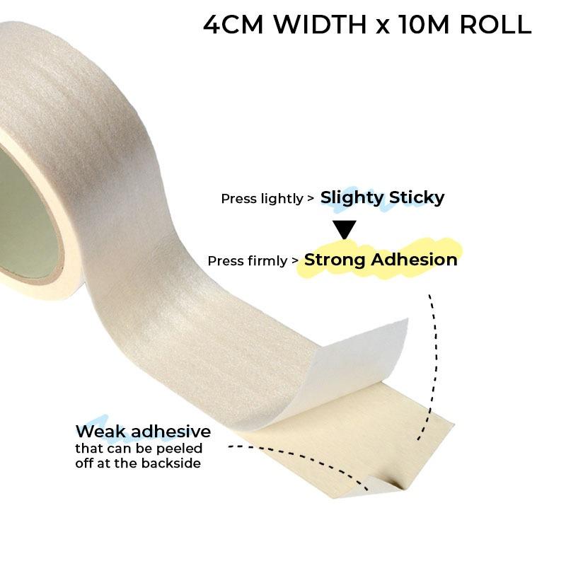 Removable Double Sided Tape - made for Wallpaper and Flooring / Rental home  OK / DIY friendly, Furniture & Home Living, Home Decor, Wall Decor on  Carousell