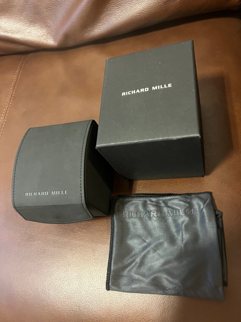 Richard mille watch box set complete authentic, Luxury, Watches on ...