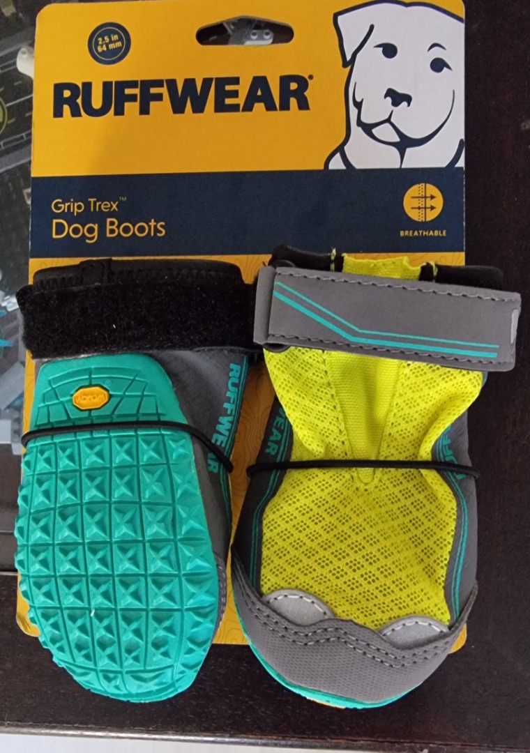 Ruffwear Grip Trex Dog Boots (Lichen Green color), Pet Supplies, Homes