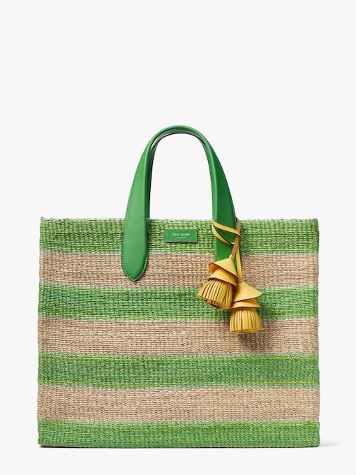 kate spade straw large tote