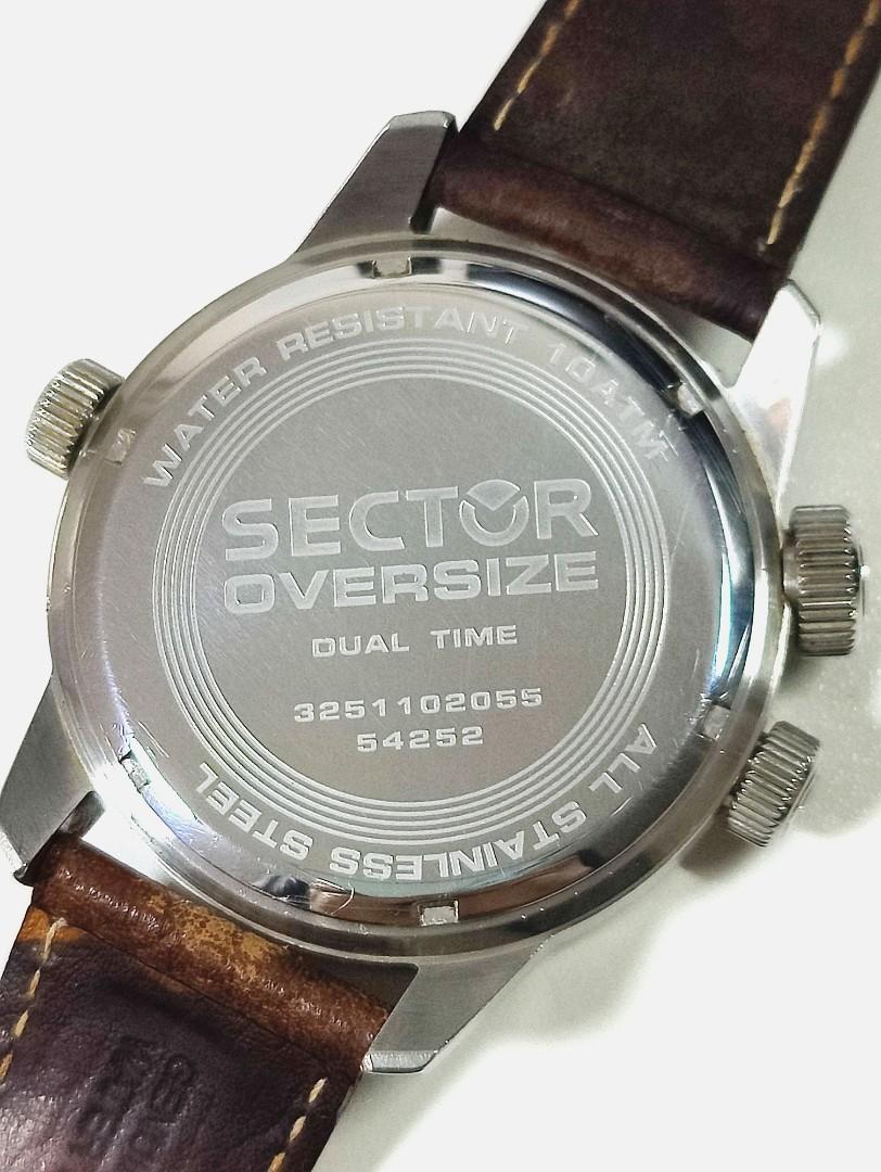 Sector dual shop time watch