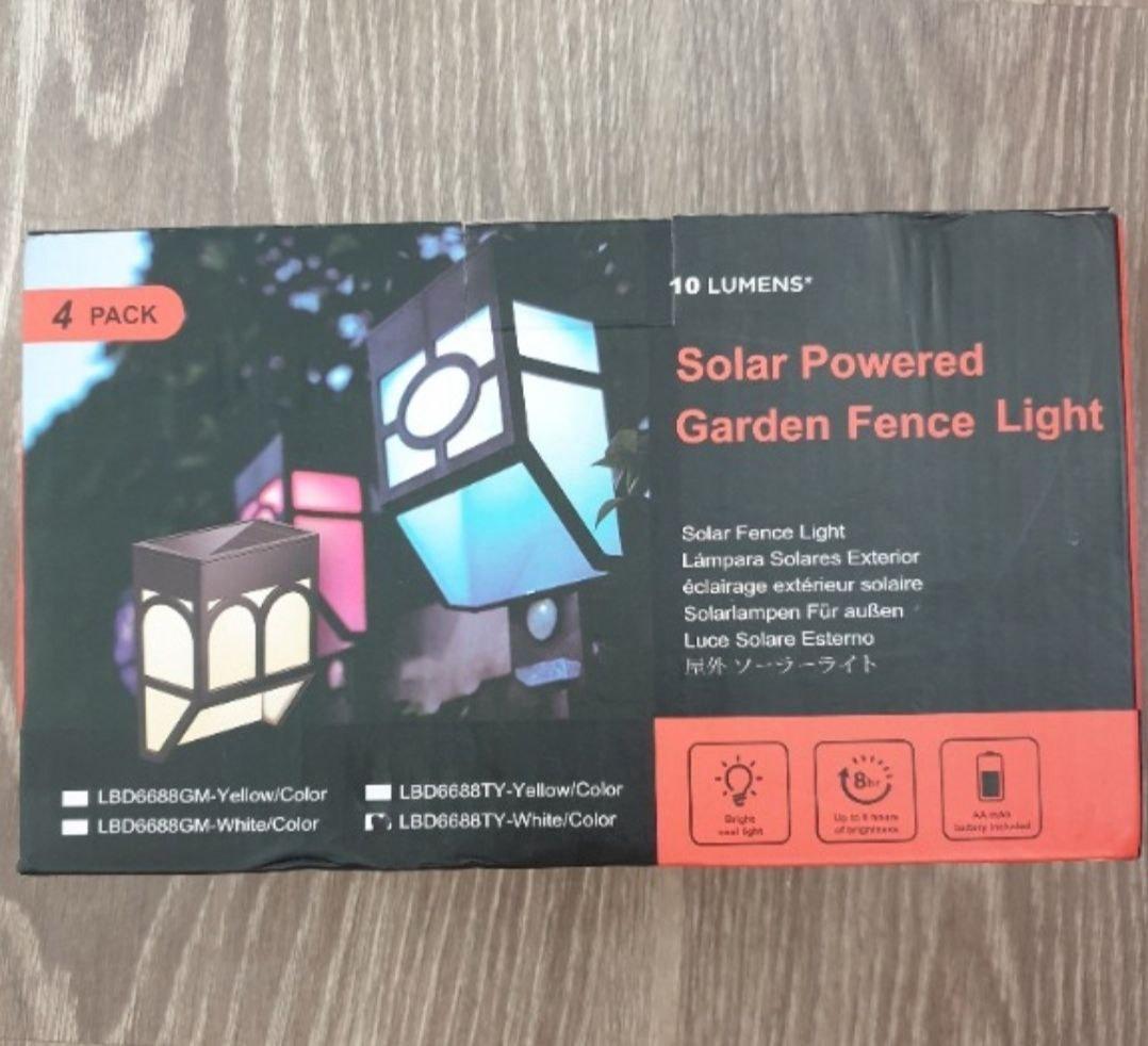 Solar Garden Fence Light, Furniture & Home Living, Gardening, Gardening