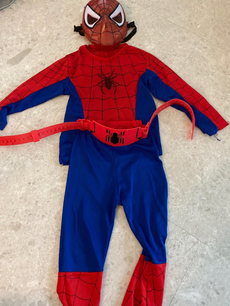 Spider man costume, Hobbies & Toys, Toys & Games on Carousell