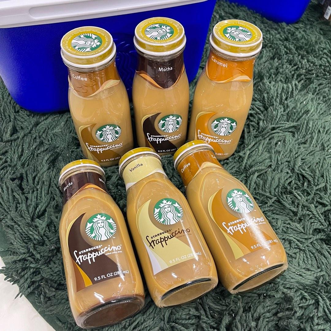 Starbucks Cooler Set with 6 frappes Color Blue, Food & Drinks