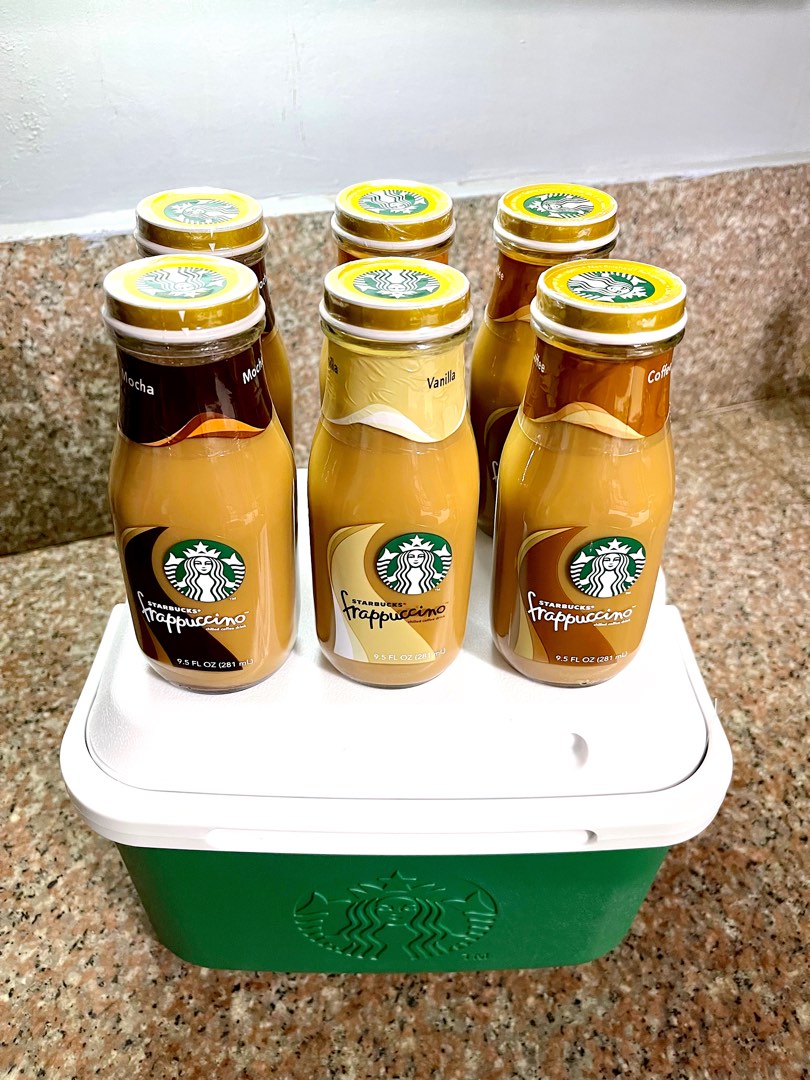 Starbucks Cooler with Free 6 Frappuccino, Food & Drinks, Beverages on