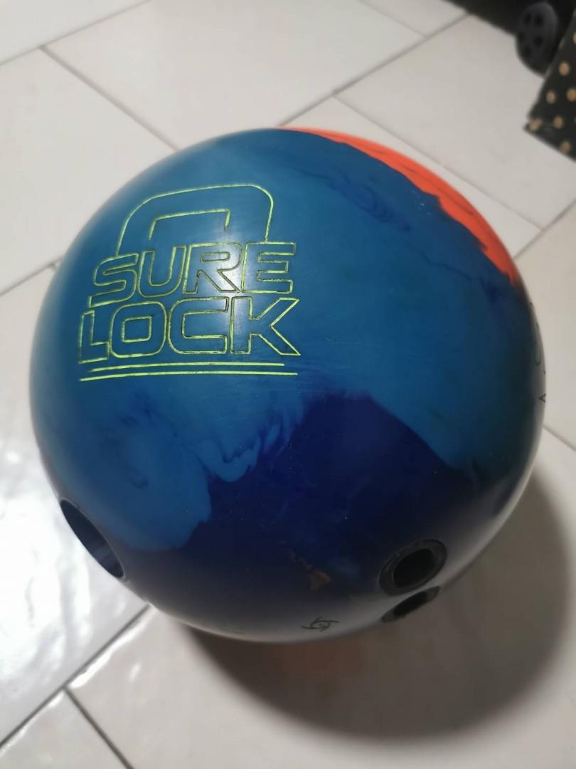 Storm Sure Lock bowling ball 14lbs, Sports Equipment, Sports & Games