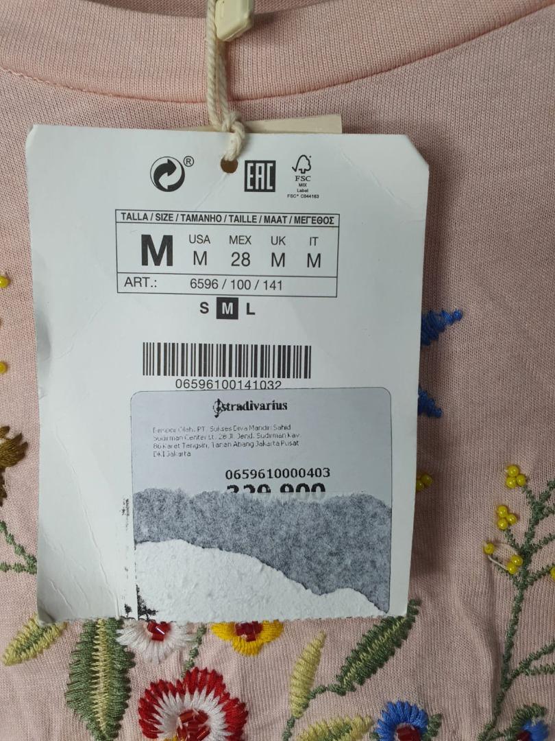 STRADIVARIUS PINK T-SHIRT