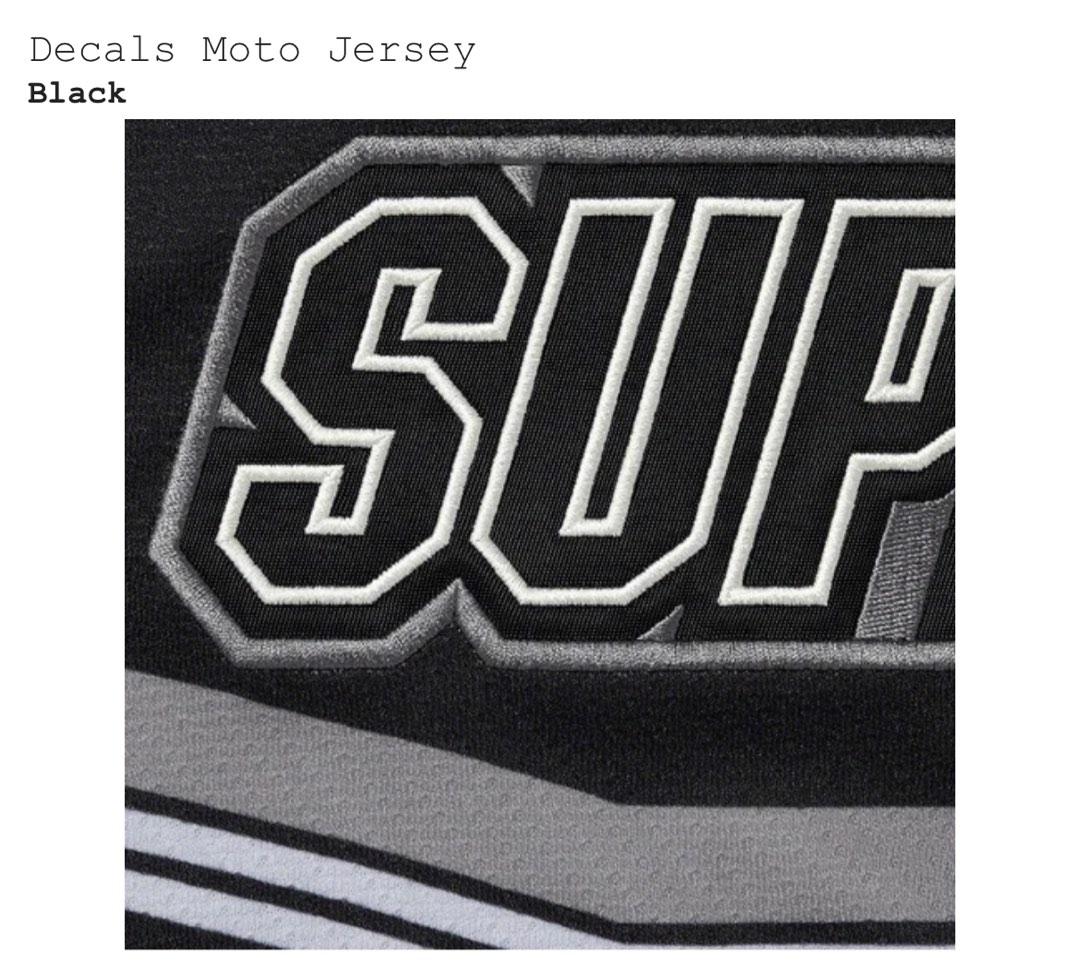 Supreme Decals Moto Jersey 電單車賽衣, 男裝, 運動服裝- Carousell