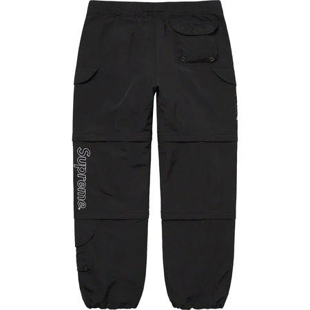 Supreme X The North Face Trekking Zip-Off Belted Pant Black, 男裝