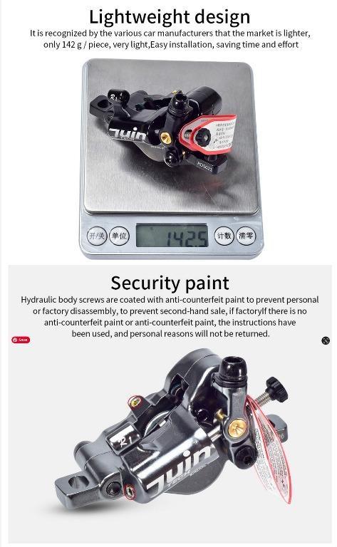 juin tech hydraulic calipers