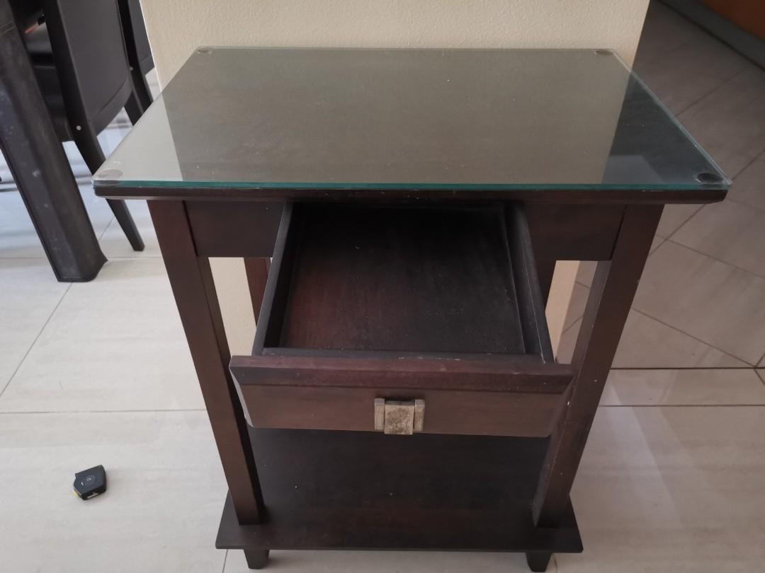 Tall table with drawer, Furniture & Home Living, Furniture, Other Home