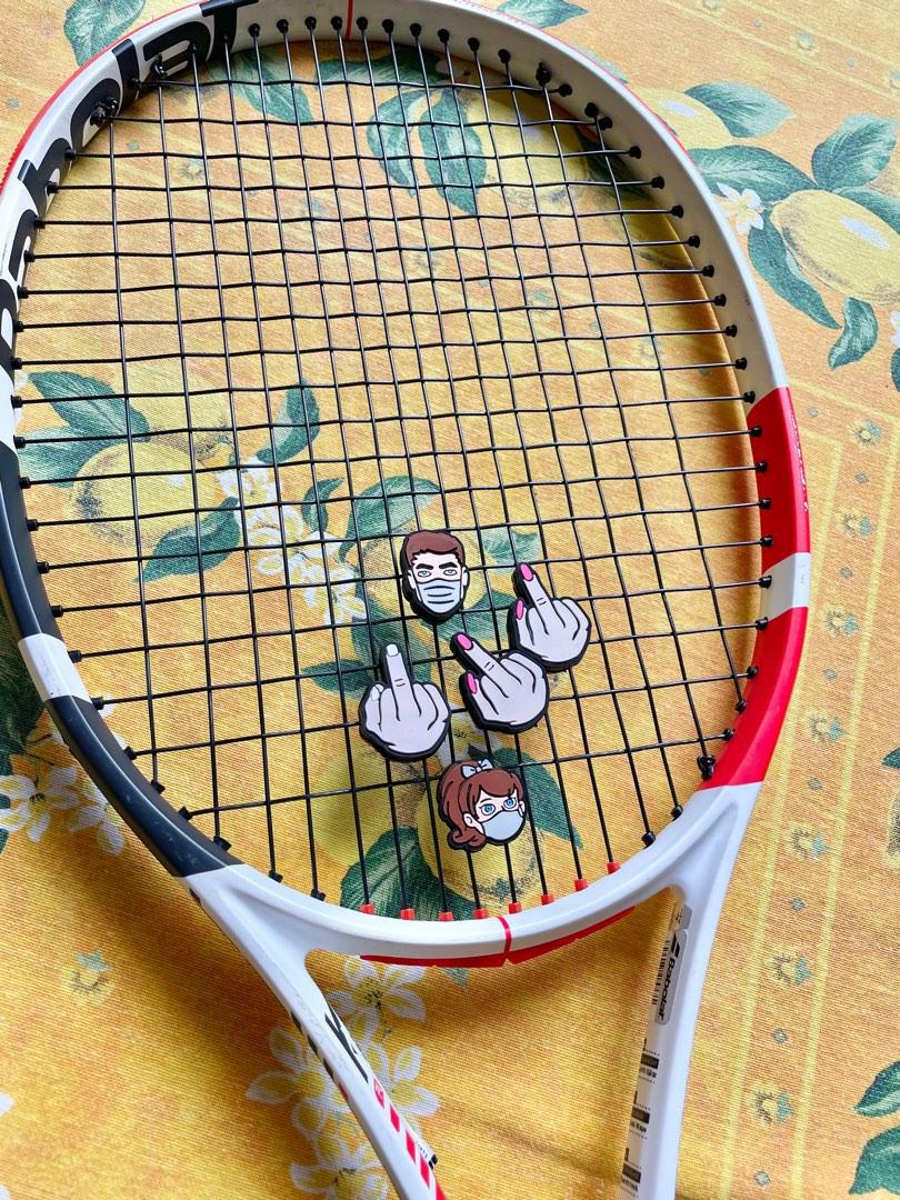 Tennis Racquet Dampener 網球拍 網球 避震器 網球拍避震膠粒 Babolate Head Wilson Prince 可郵寄, 運動產品, 運動與體育, 運動與體育