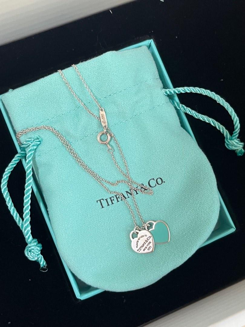 Tiffany blue heart tag necklace discount