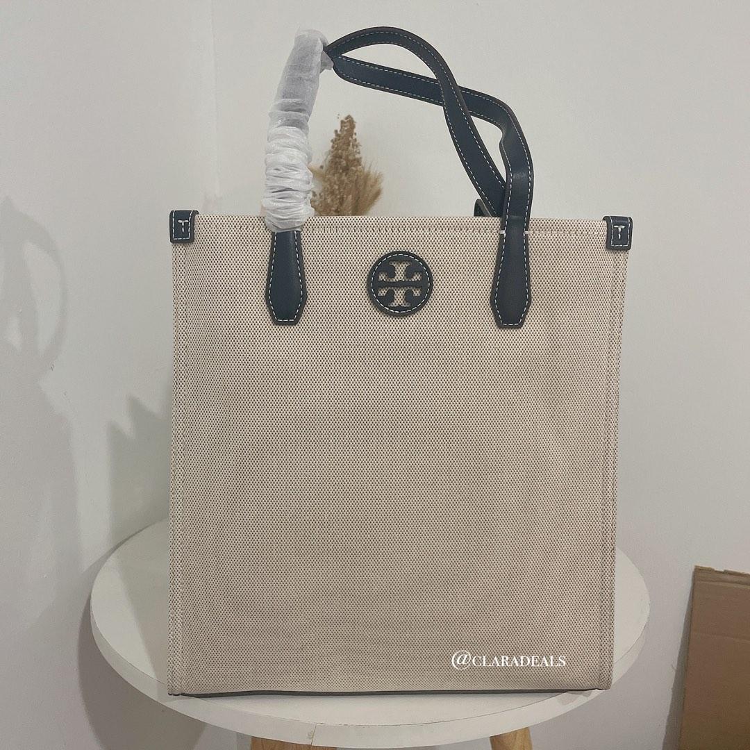 Authentic Tory Burch Blake canvas small totes, Women's Fashion, Bags &  Wallets, Tote Bags on Carousell