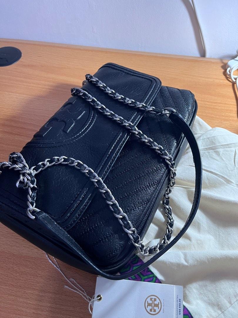 Fleming distressed flap outlet shoulder bag