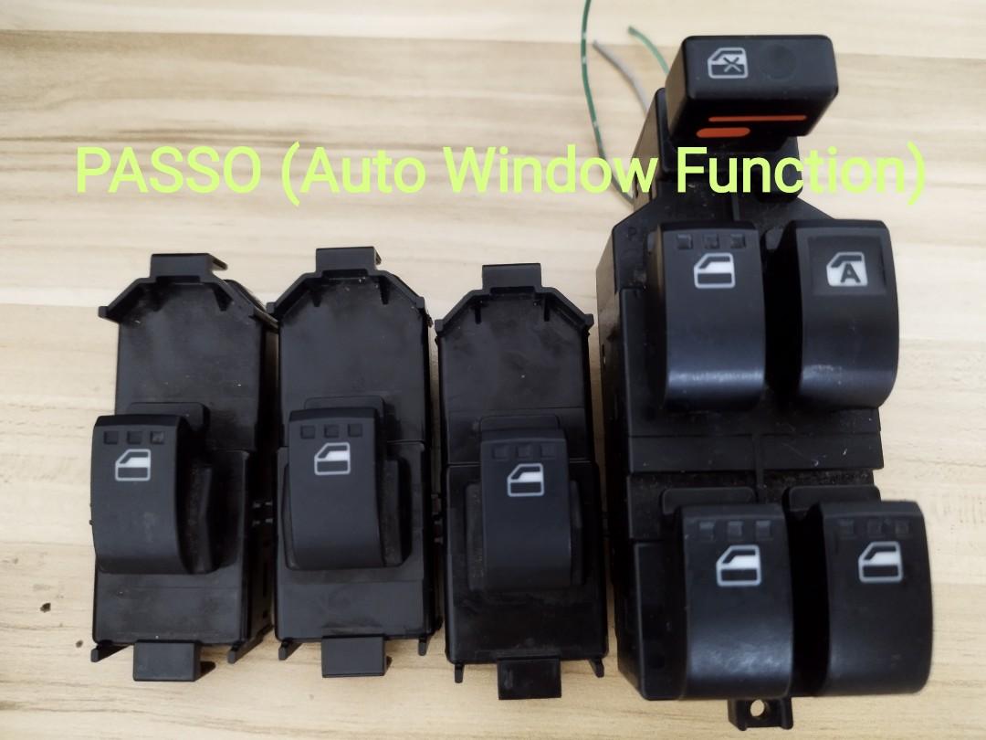 Toyota Passo Power Window Switch Automatic Function, Auto Accessories