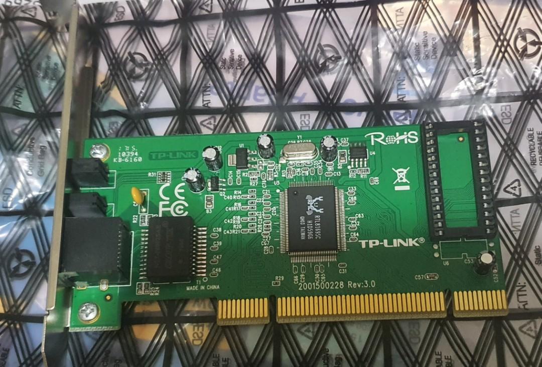 Tp-Link Gigabit PCI Network Adapter, Computers & Tech, Parts ...