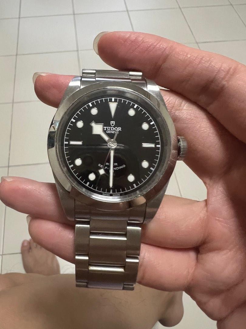 Tudor black shop bay 42