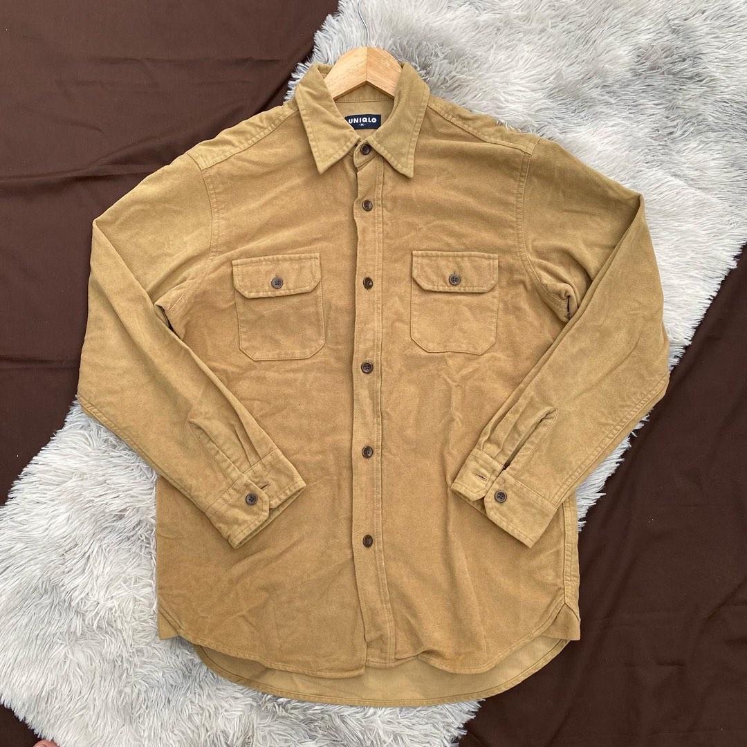 UNIQLO FLANNEL SHIRT /OVER SHIRT, Men's Fashion, Coats, Jackets ...