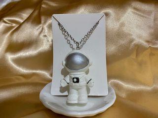 LV GALAXY ASTRONAUT NECKLACE, Luxury, Accessories on Carousell