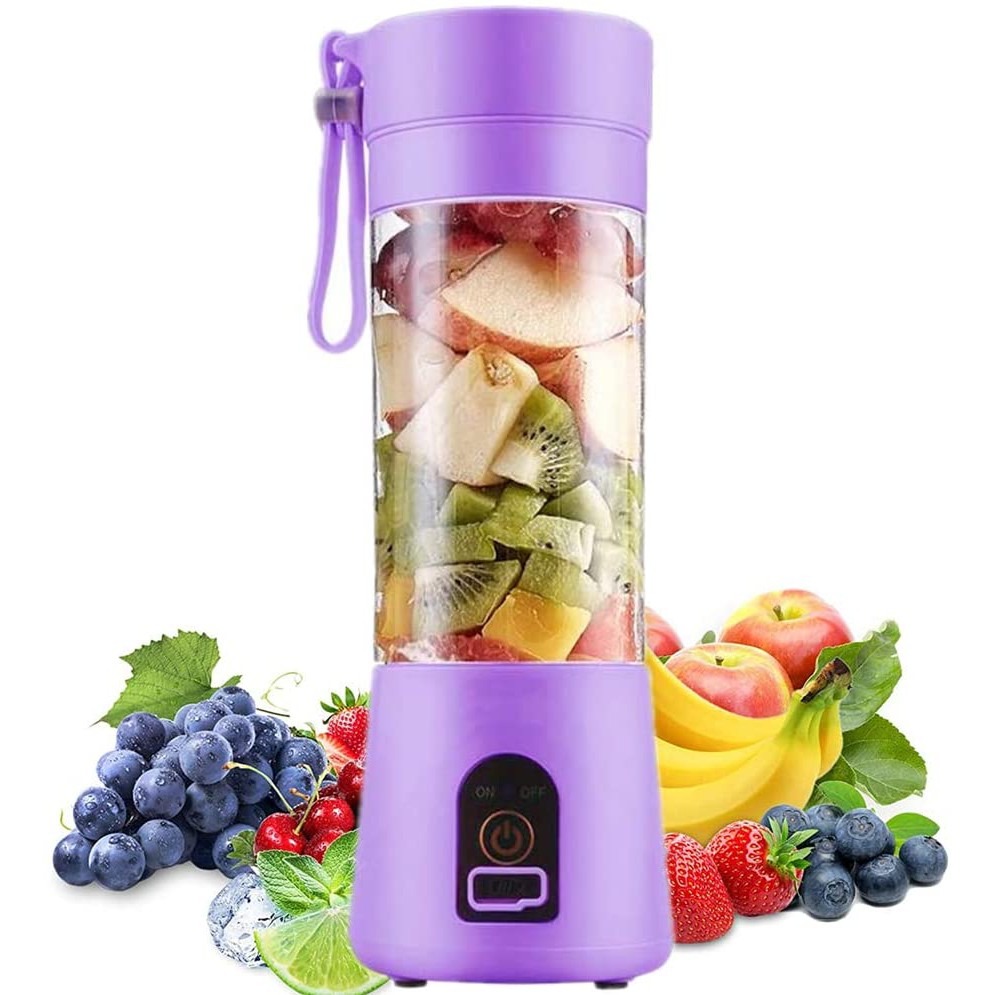 USB Portable Blender, Cordless Personal Blender Juicer, Fruit Juice