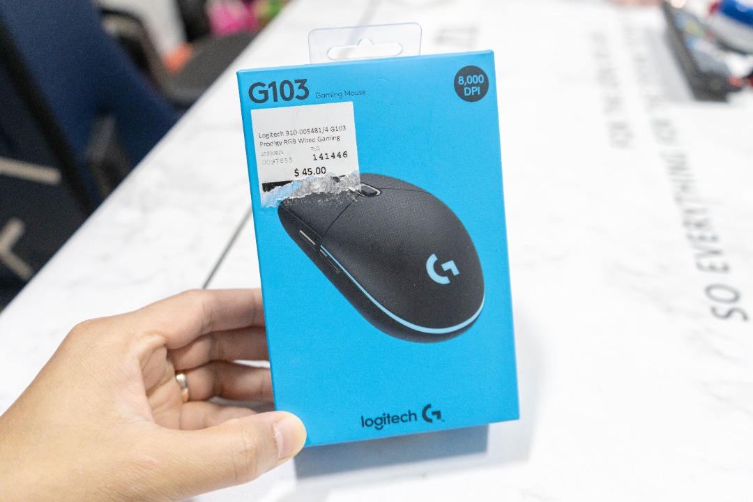 Used Logitech G103 with left click Issue, Computers & Tech, Parts ...