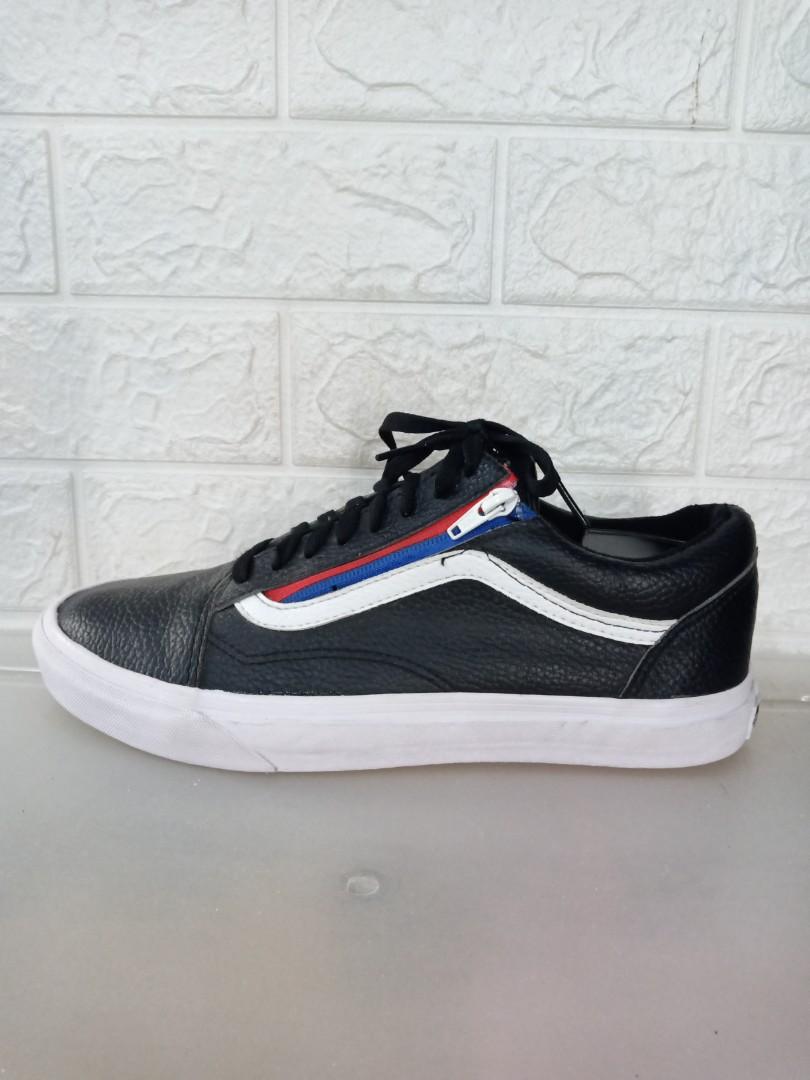 Vans os deals zip leather