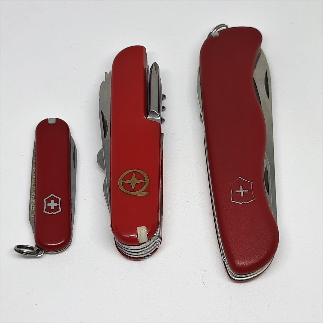 Victorinox Swiss Army Adventurer Large Pocket Knife Red 111mm Hobbies