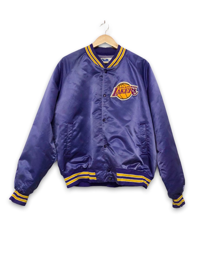 Vintage NBA Lakers Chalk Line, Men's Fashion, Coats, Jackets and