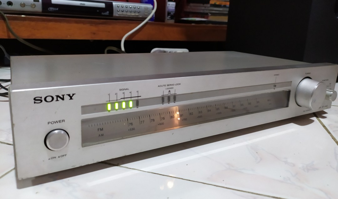 Vintage SONY AM/FM Stereo Tuner ST-A40, Audio, Soundbars, Speakers ...