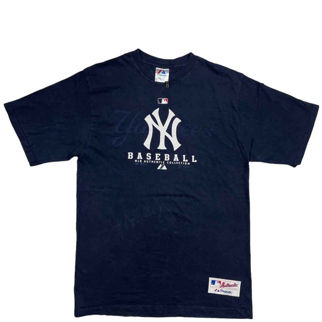 Majestic NY New York Yankee Baseball TShirt, Men's Fashion, Tops & Sets,  Tshirts & Polo Shirts on Carousell