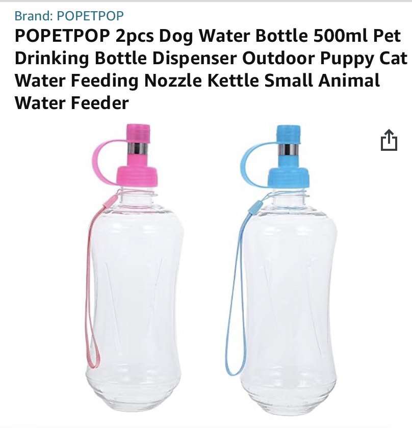 dog water feeder bottle