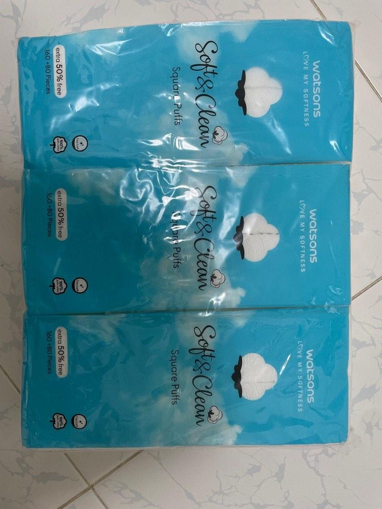 Watsons cotton pad, Beauty & Personal Care, Face, Face Care on Carousell