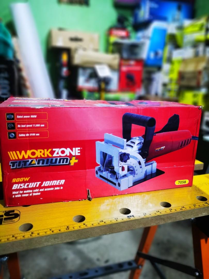 Workzone biscuit on sale jointer