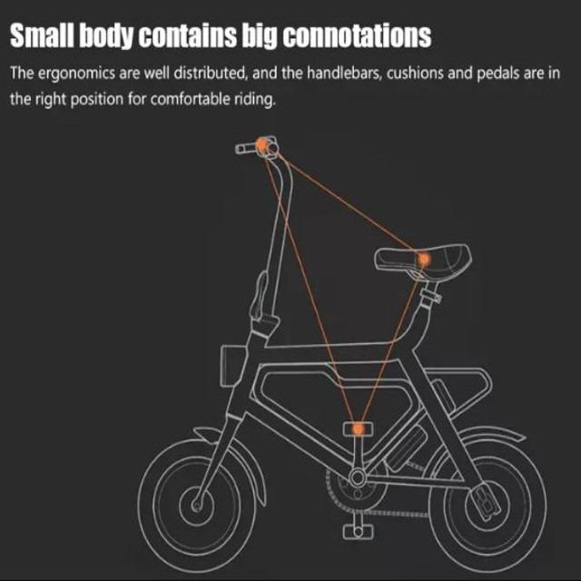 Xiaomi himo v1 foldable electric online bicycle