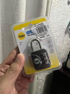 Yale Padlock Zinc 3-Digit Combination
