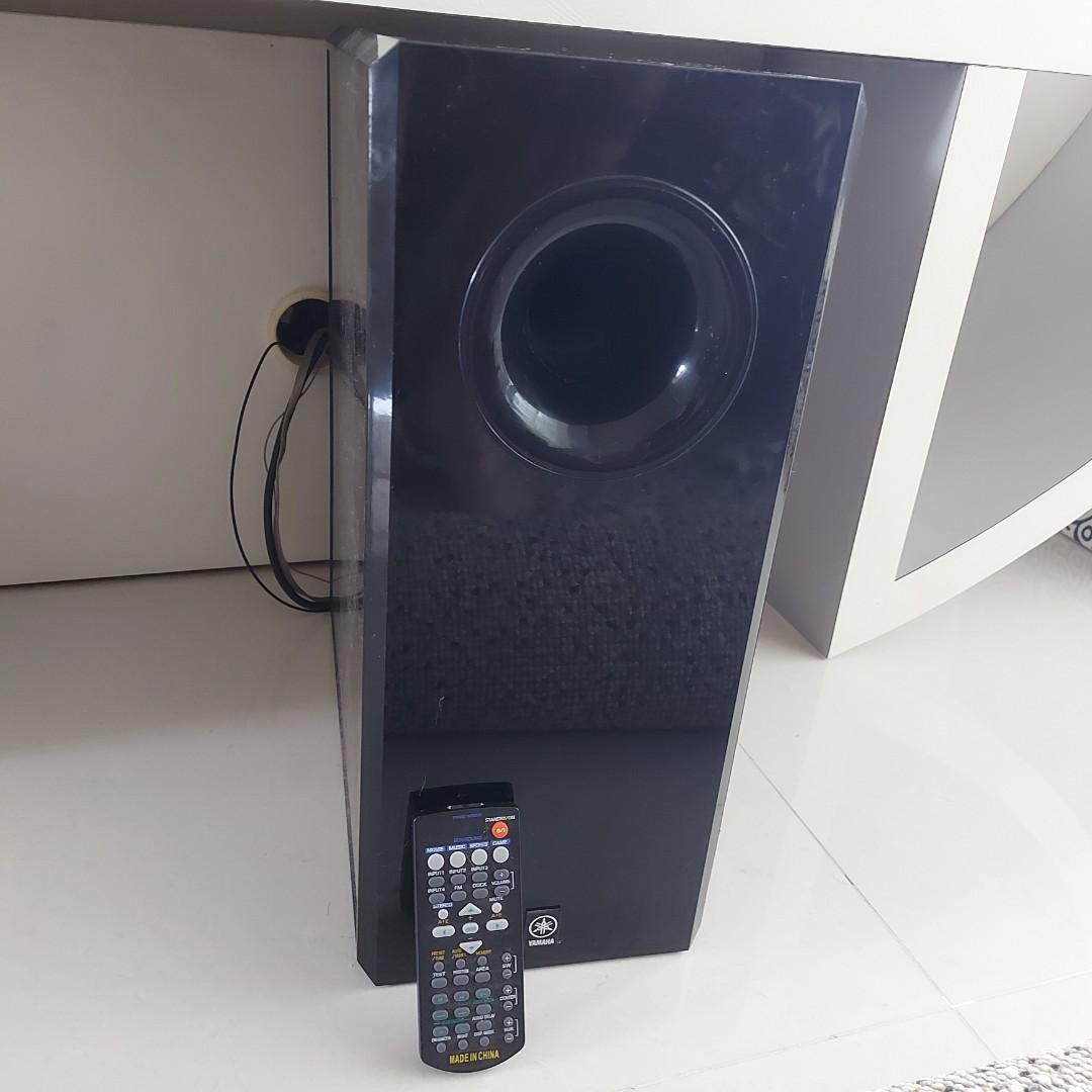 Yamaha YAS71 front surround system, Audio, Soundbars, Speakers