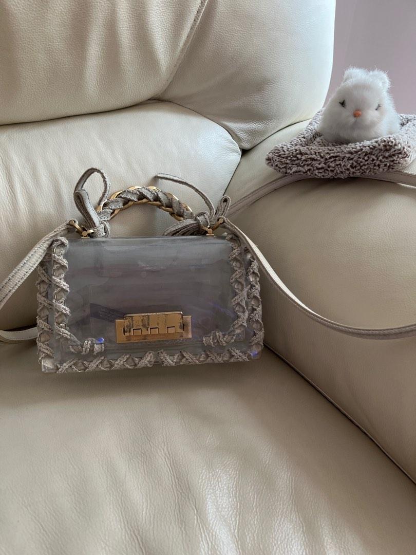 zac zac posen clear bag
