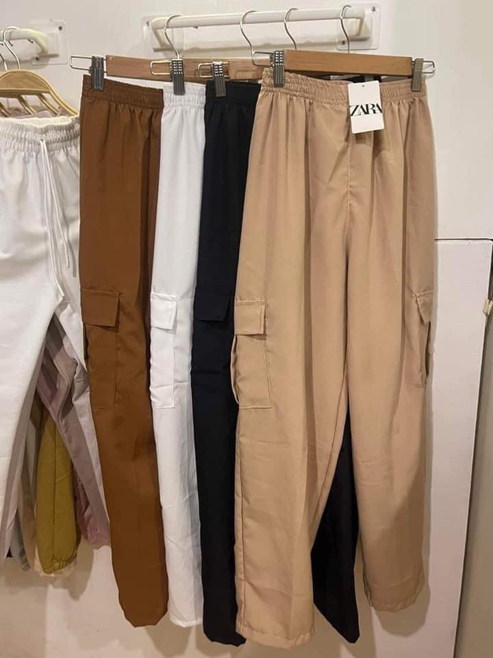 attico cargo pants zara