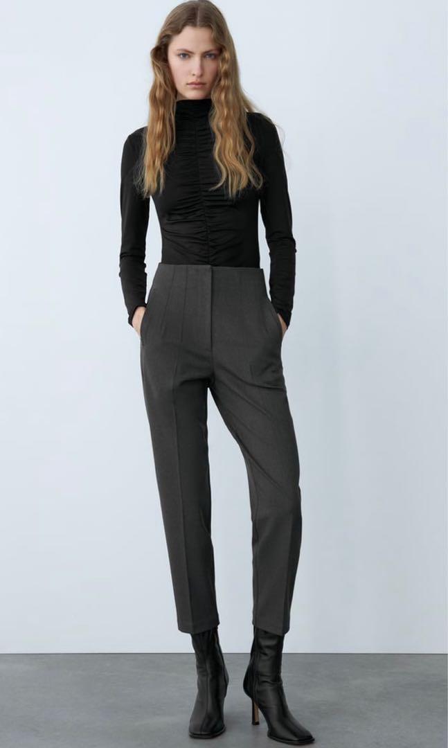 Zara high waist trousers