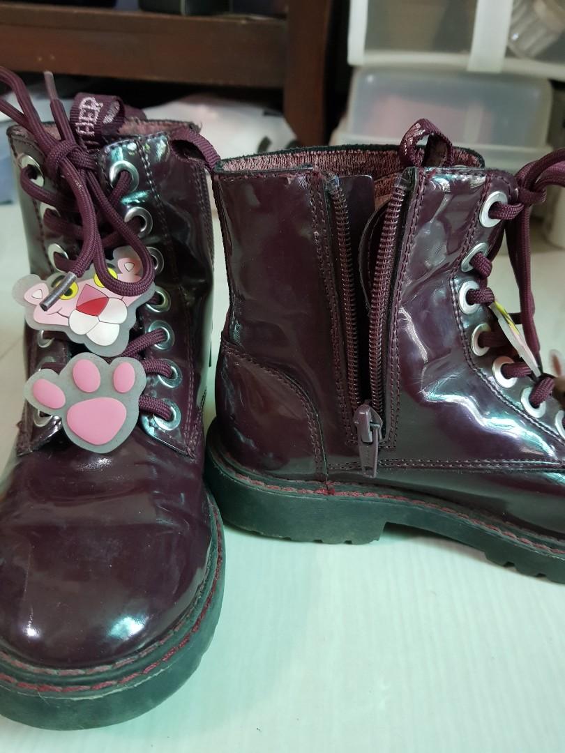 Zara pink panther boots sales