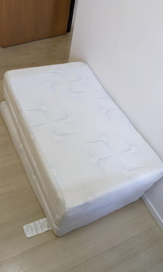 Zinus 5 Trifold cooling gel mattress, Furniture & Home Living