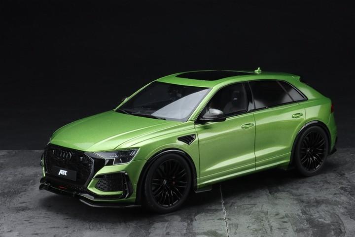 1:18 1/18 GT Spirit Audi RS Q8 Q8R ABT Java Green display model