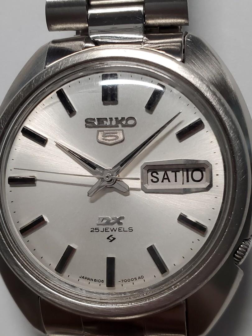 🐮1967年*精工*男裝自動手錶🐮Seiko 5 DX Ref.6106-7000 Automatic Day